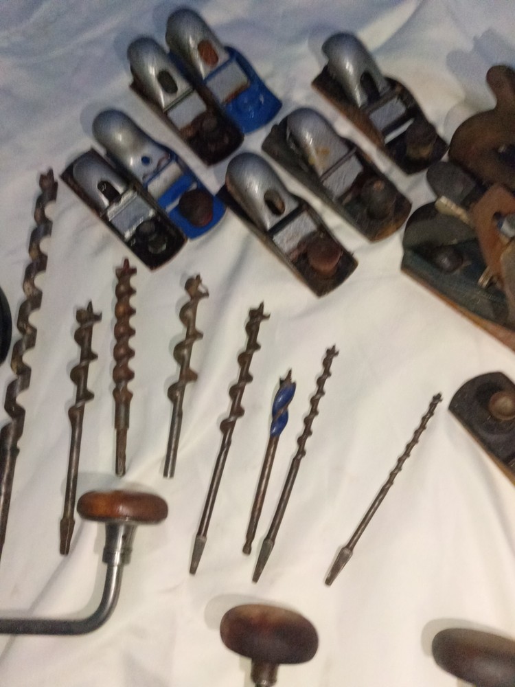 Vintage Wood Working Hand Tools Lot
