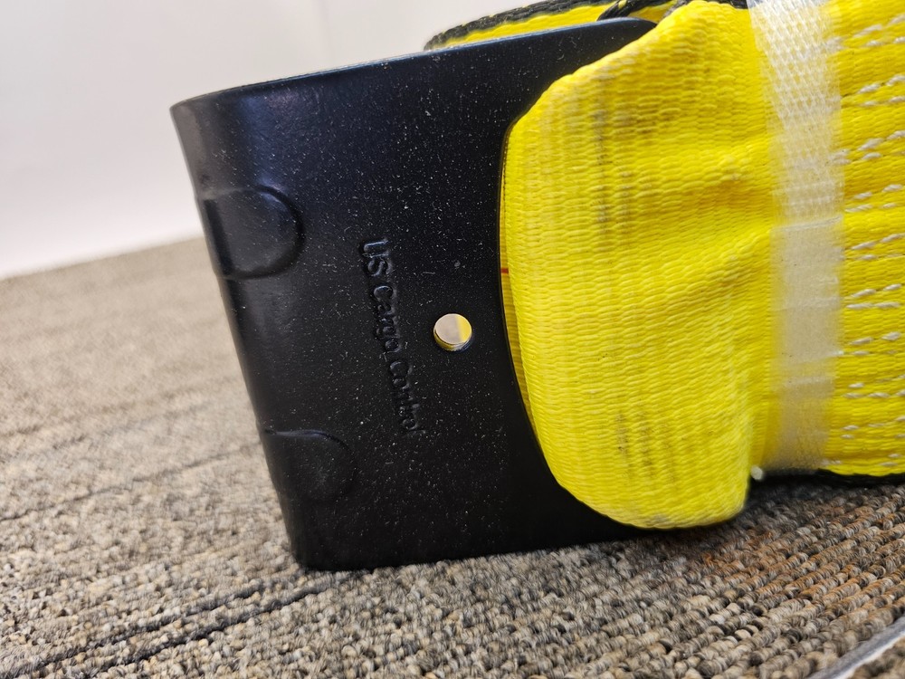 USCC US CARGO CONTROL Yellow Strap 5400lbs Limit, break strength 16200lbs