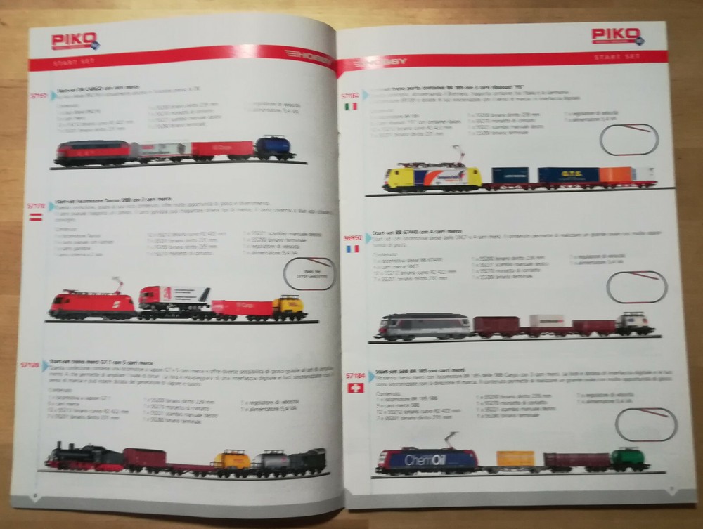 CATALOG "PIKO" railway models START SET 2010 pages 13