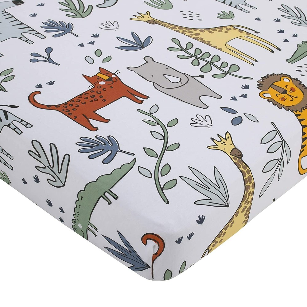 Carter's Safari Party 3-Piece Crib Bedding Set