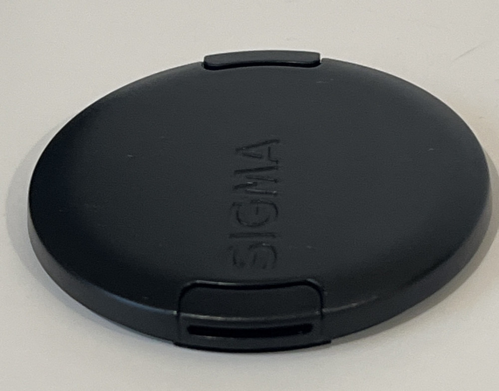 Sigma 55 mm Plastic Tab Lock Front Lens Cap Oem Original Replacement Good Cond