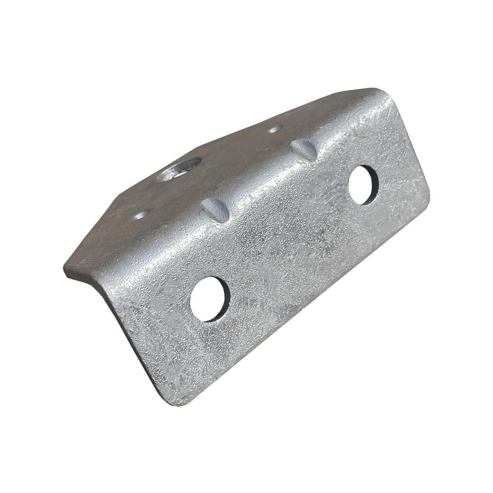 Rust-Resistant 8-Pack Galvanized Steel Boat Brackets for Bunk Board Adjustment