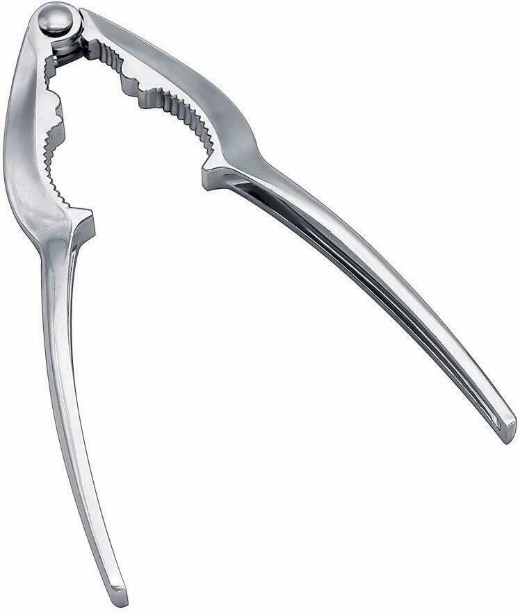 Stainless plier nut cracker shell walnut Crab seafood lobster nut cracker Tool