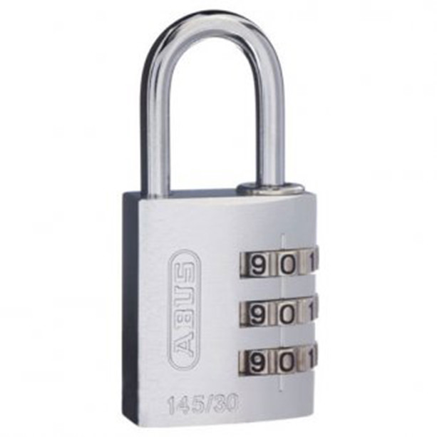 ABUS Combination Padlocks - Resettable 30mm x1 High quality - SILVER