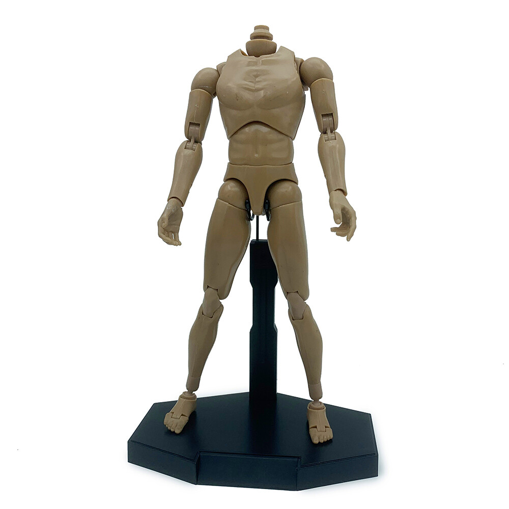 1/6 Scale Action Figure Display Stand Universal Stand Long Hexagon Customize