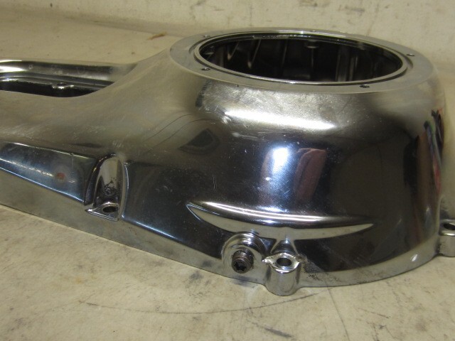 Harley '00 FLSTC chrome outer primary, 60643-99A, nice shape, used, #1266