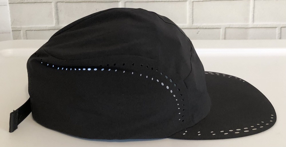 Lululemon Black Running Adjustable Athletic Hat Cap