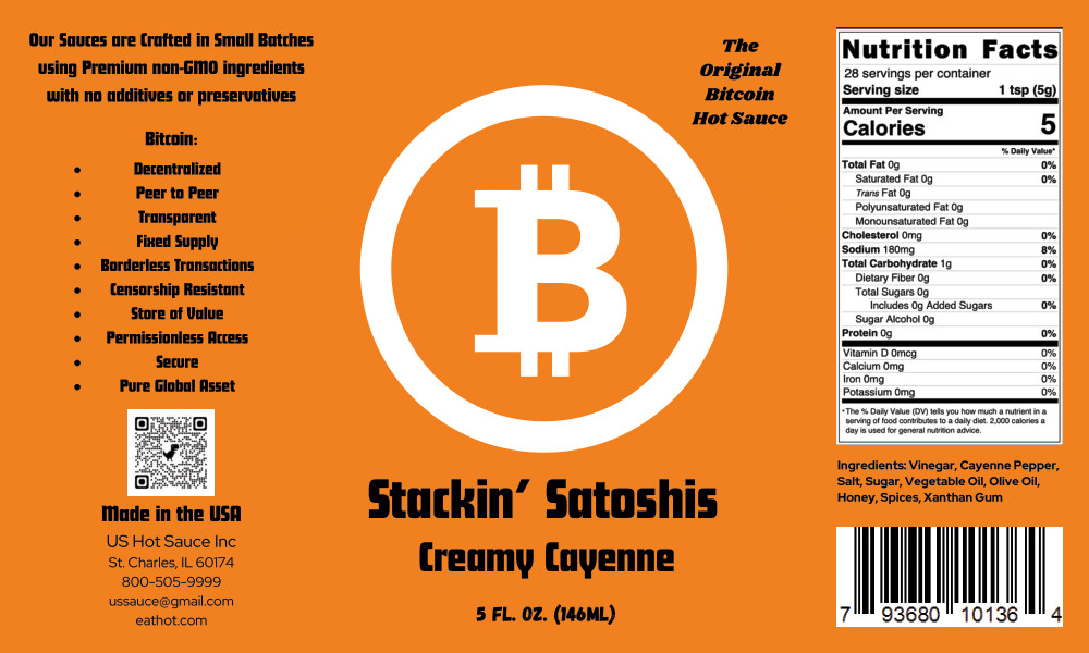 Original Bitcoin Hot Sauces - 3 Pack