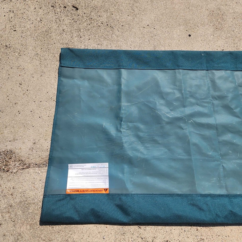 Disc-O-Bed Large Portable Camping Bunk Cot REPLACEMENT CANVAS - Green