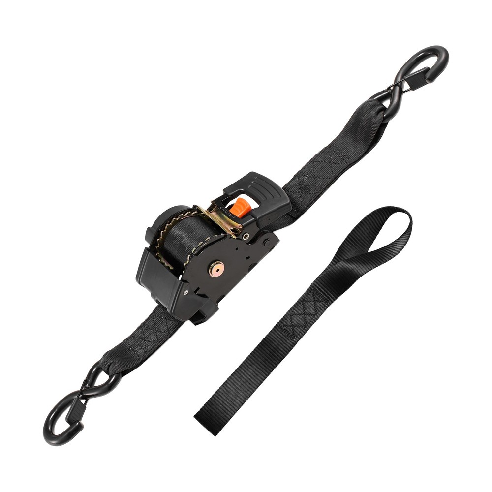 VEVOR 2 Pack Retractable Ratchet Straps 2" x 10' Tie Down Straps 3033 lbs