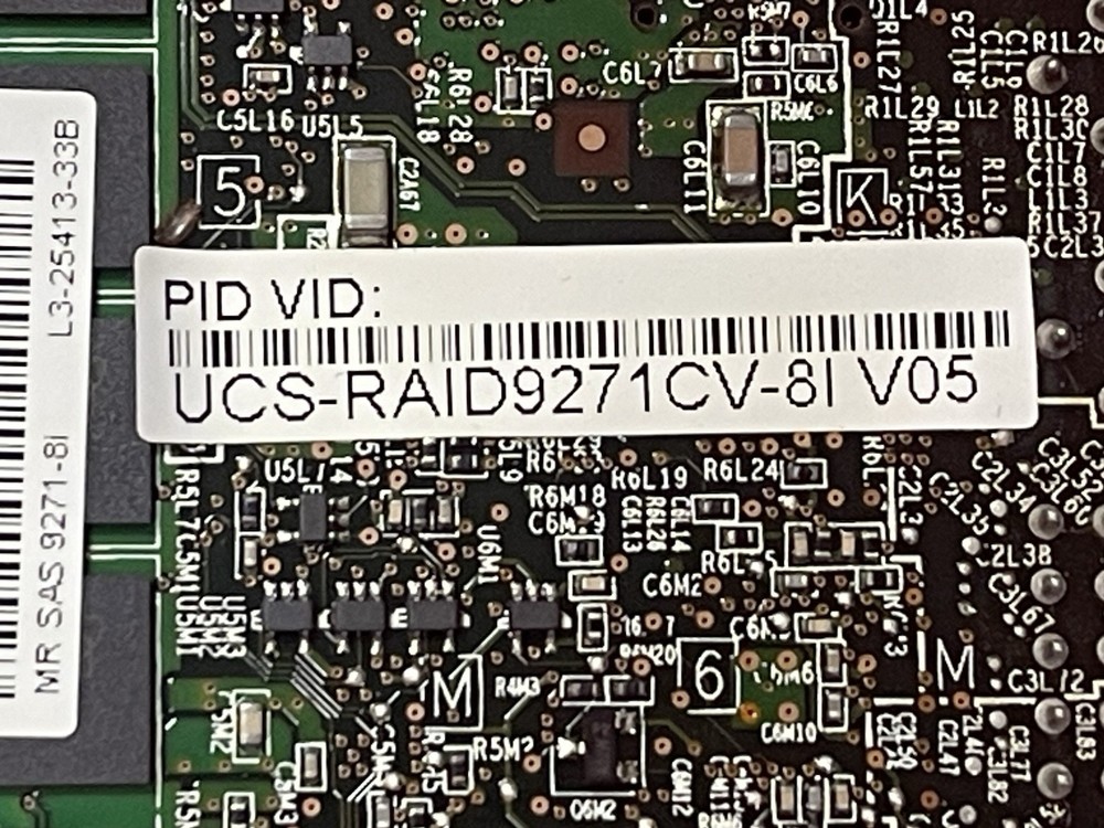 Cisco UCS-RAID9271CV-8I LSI MegaRAID SAS 9271CV-8i Storage controller halfheight