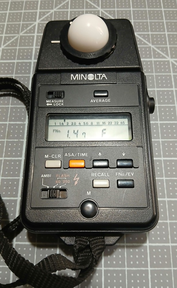 Minolta Auto Meter IIIF III F Ambient & Flash Light Meter