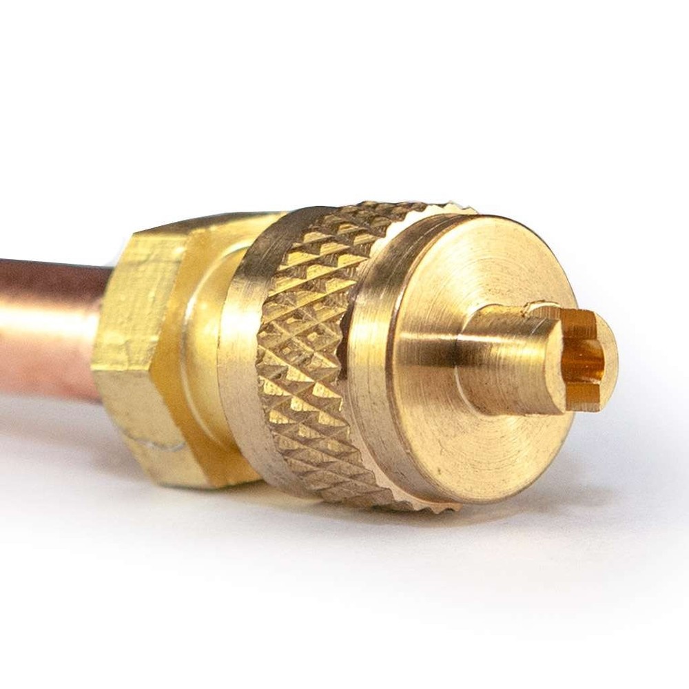 20pcs Service/Access Valve 1/4" SAE *1/4" OD *2.75" Stem Core Refrigeration Set