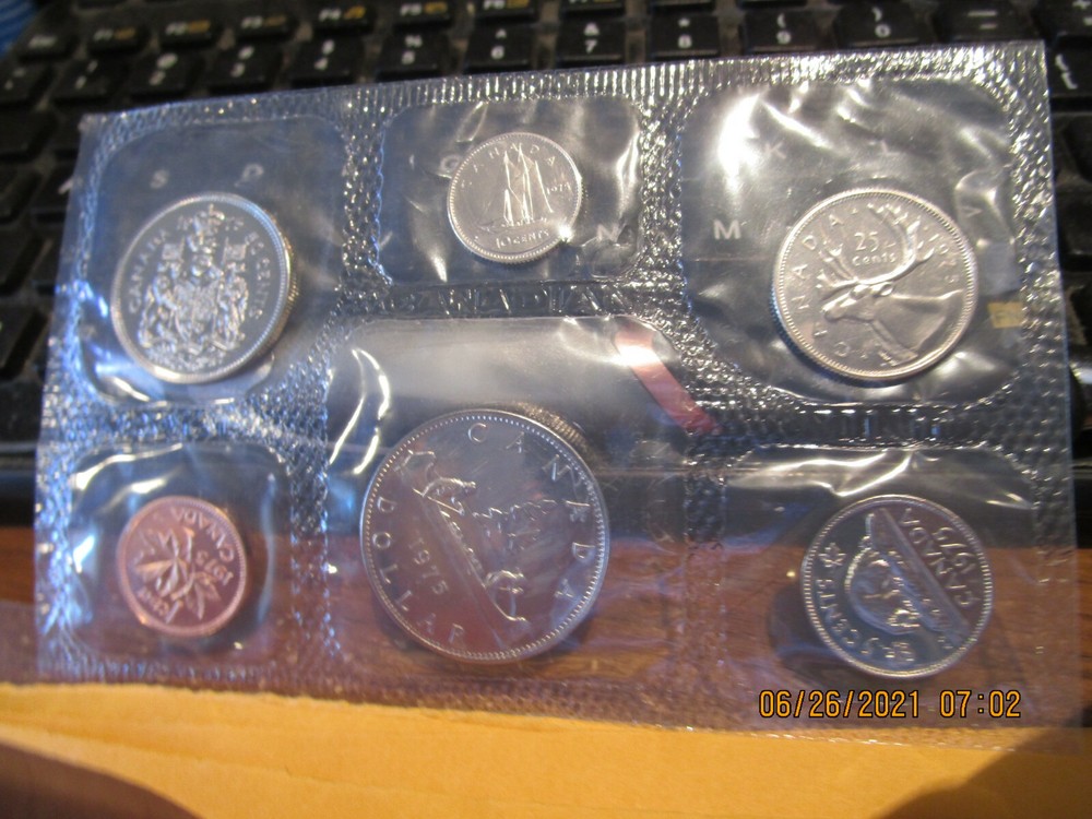 1975 Canadien Proof Set +++++ (6)