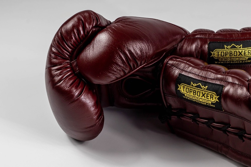 TopBoxer Old School (Modern Padding) Boxing Gloves