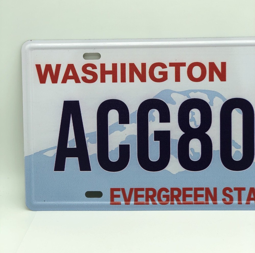 Wall Deco License plate