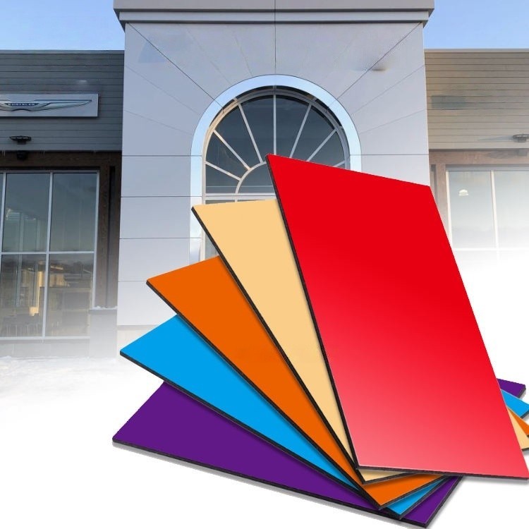 Outdoor Aluminum Composite Panel Wall Cladding Wpc Mirror Acp Competitive Price