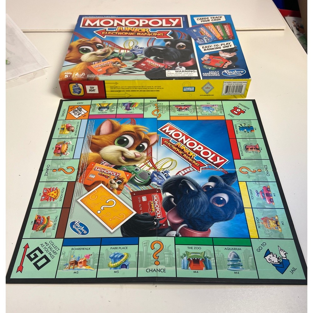 2017 Monolopy Jr Electronic Banking Replacement Game Board