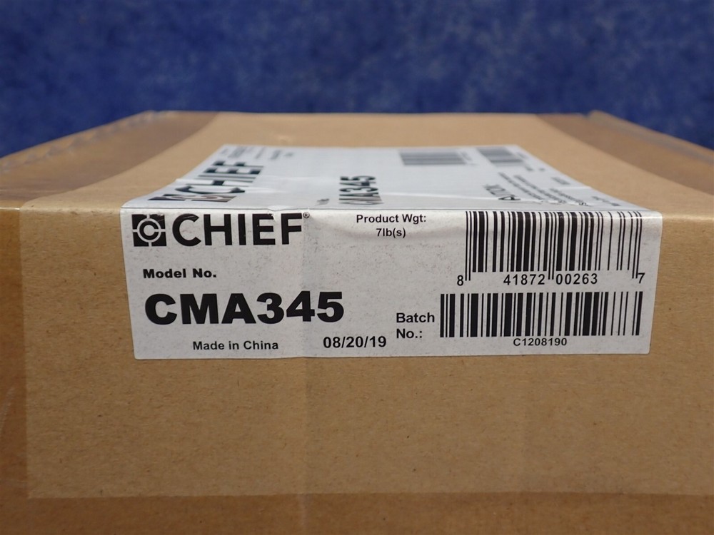 NEW Chief CMA345 Structural Ceiling Plate with Rubber Flex Joint (G60)