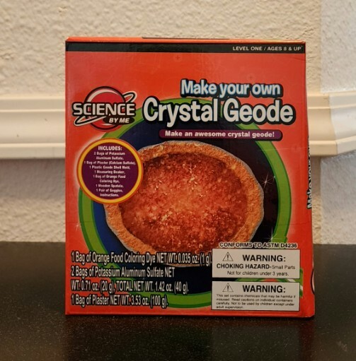 Science By Me Make Your Own Crystal Geode