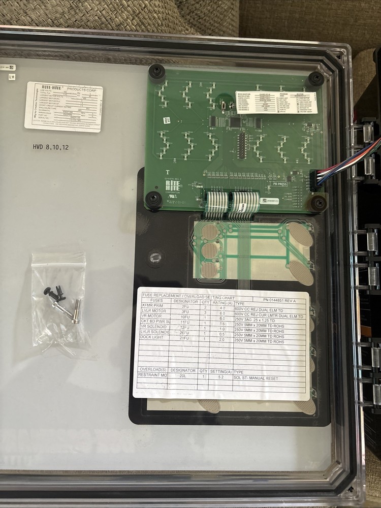 Rite-Hite DOK-COMMANDER 850SP1140 Panel Box Dock Leveler Safety System