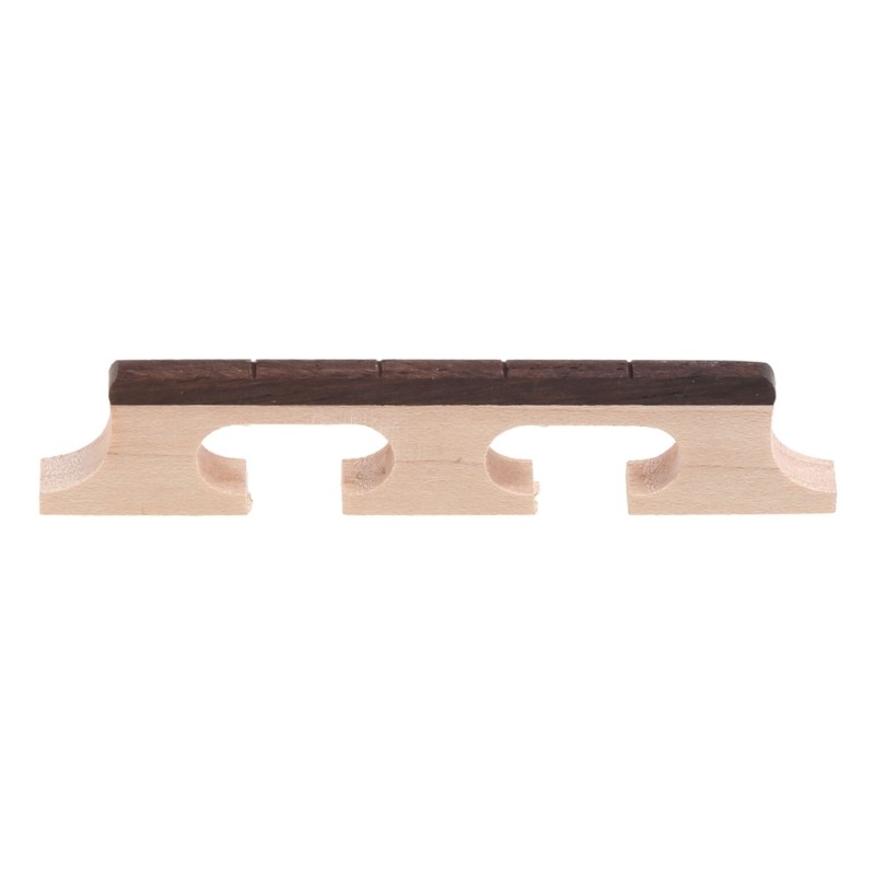 4 Strings Banjo Bridge Maple & Ebony Bridge Musical Instruments Supply