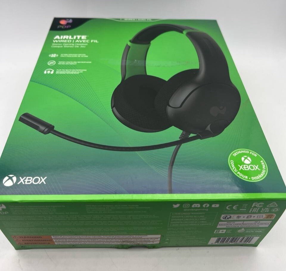 PDP Gaming Airlite XBox Green Headset
