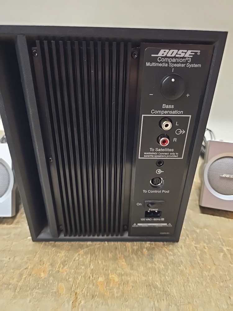 Bose Companion 3 Multimedia Computer Speaker System