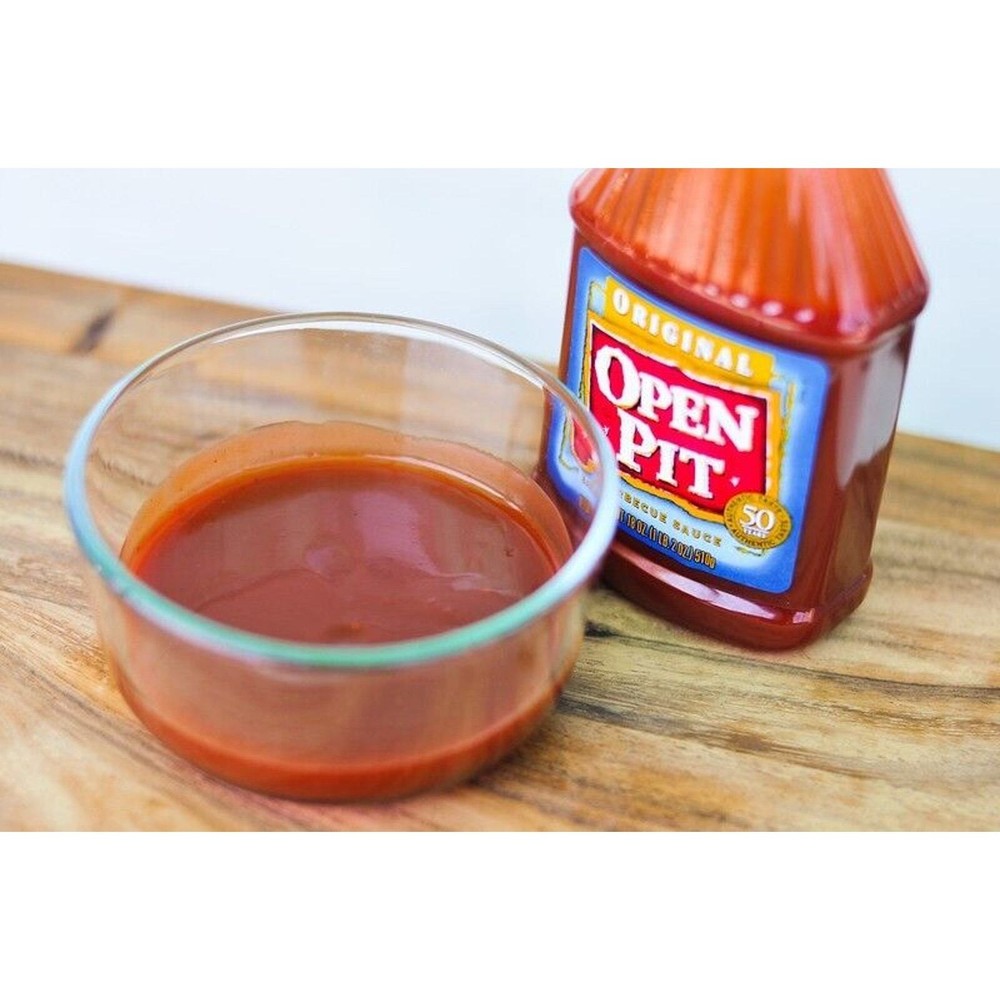 2 Pack Open Pit Authentic Taste Blue Label Original Barbecue Sauce 18 oz Bottles