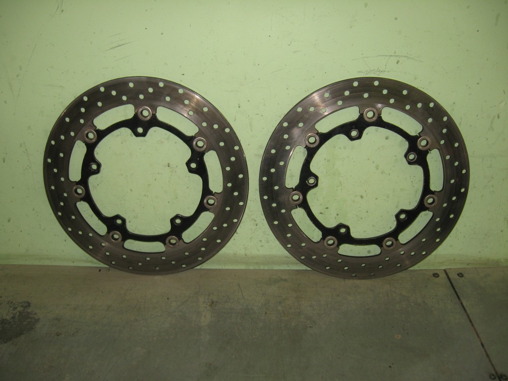 yamaha r6  front discs