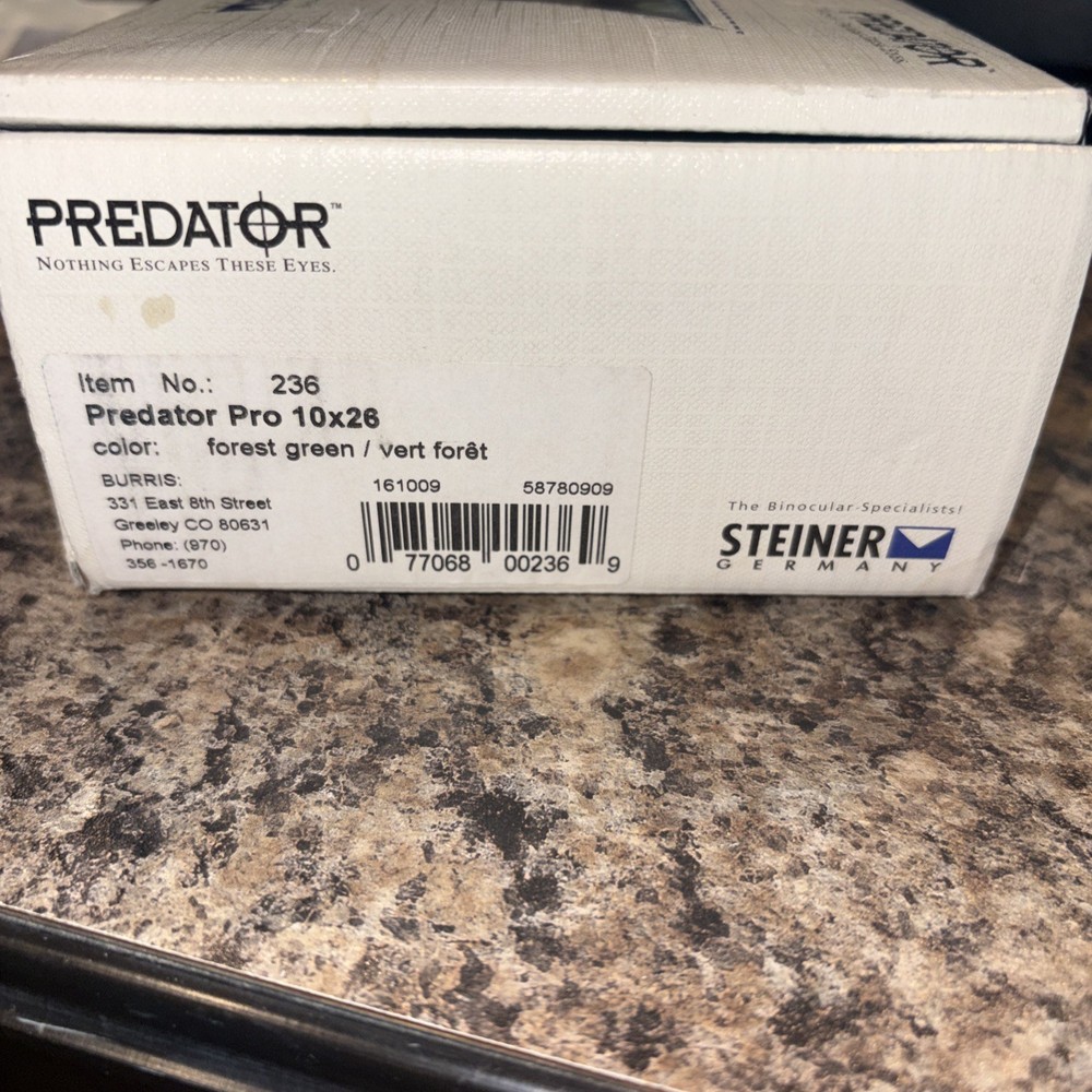 Steiner Predator Pro 10x26 Binoculars