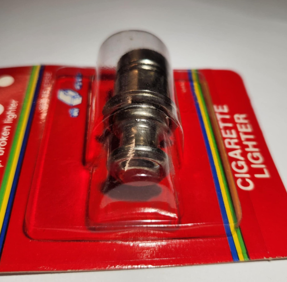 Help Universal Replacement Cigarette Lighter 56452 Short Chrome Knob