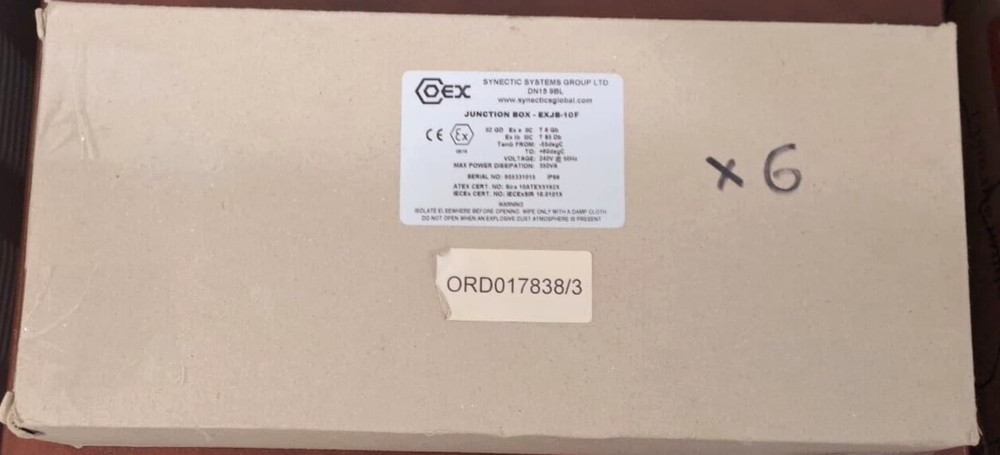 COEX SYNECTIC DN159BL JUNCTION BOX