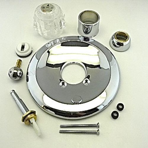 For Delta Rk2391 Rebuild Kit With Push Button Diverter Chrome