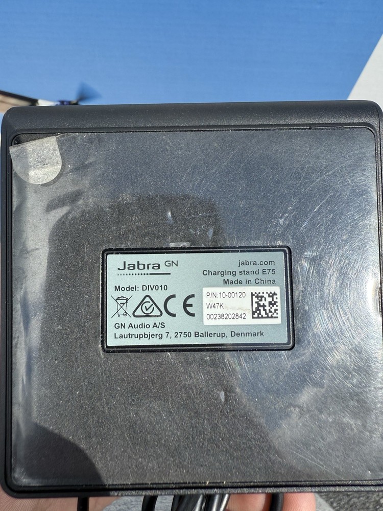 JABRA EVOLVE E75 CHARGING HEADSET BASE/STAND WITH USB - BASE ONLY