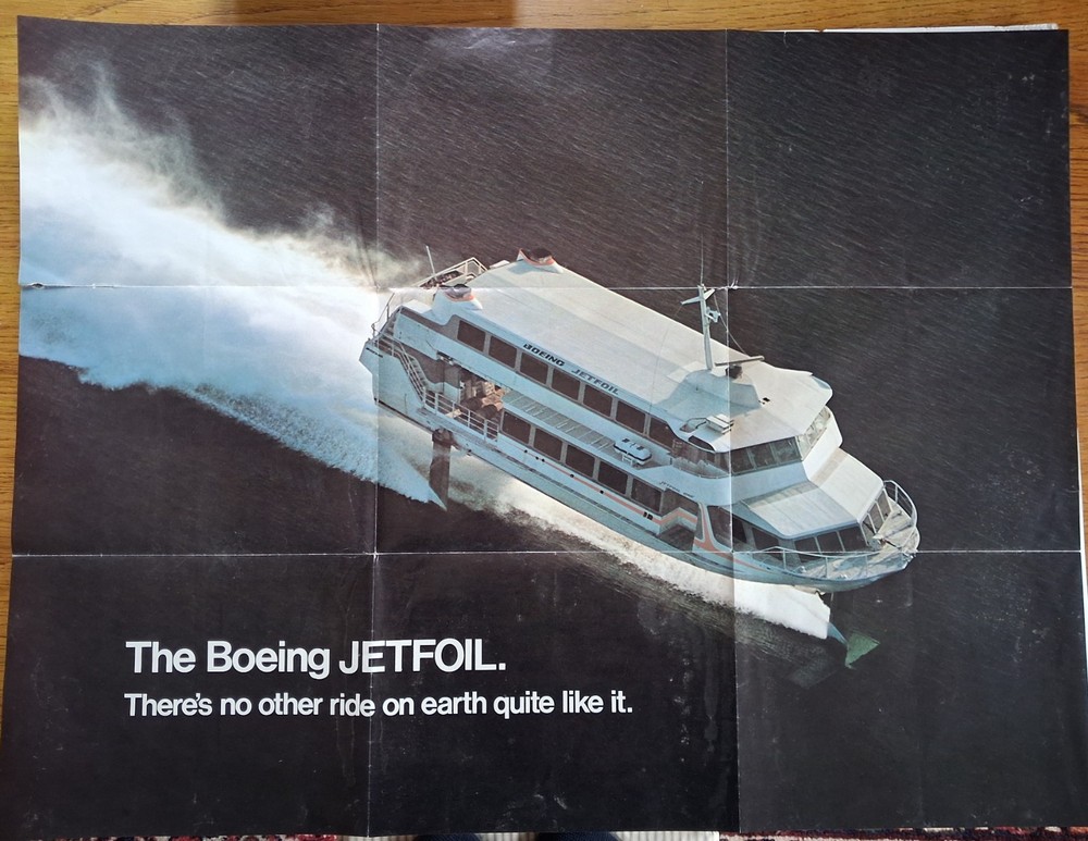 Boeing Jetfoil 1977 Brochure