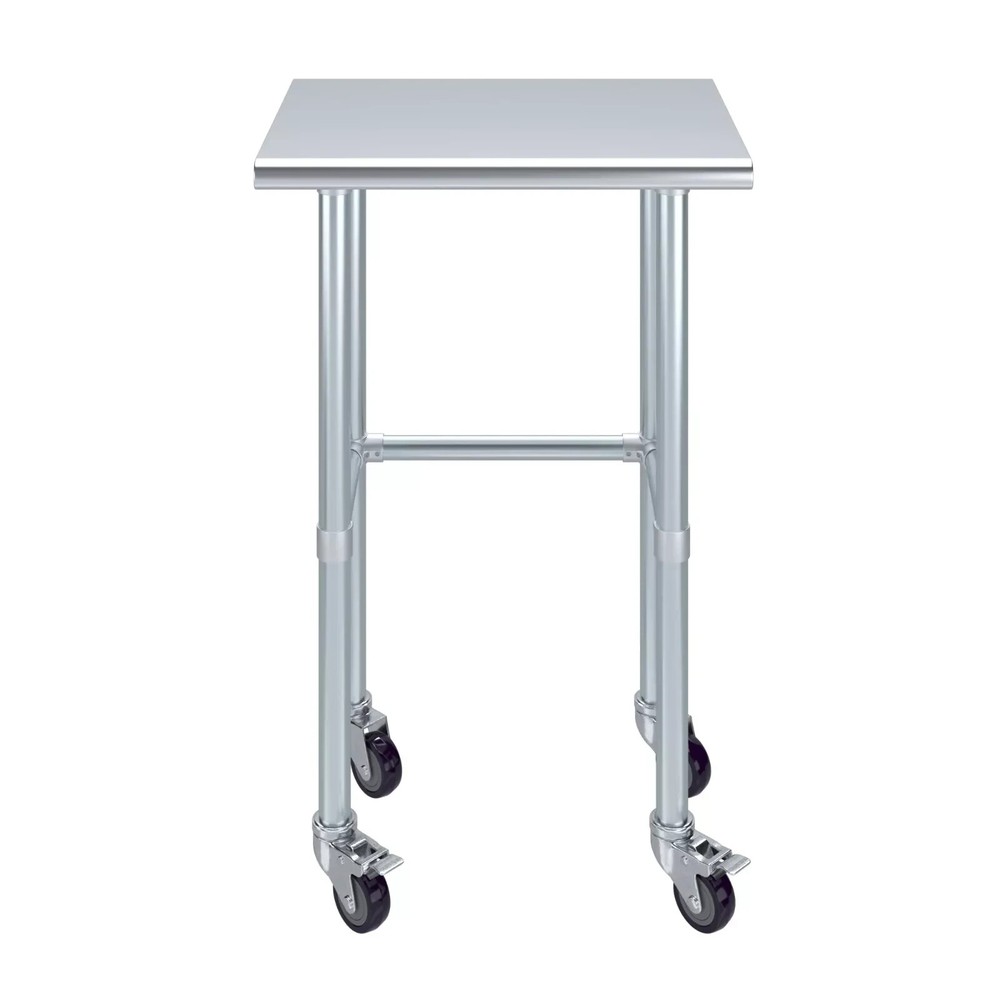 NSF Certified Stainless Steel Prep & Work Table 36"x18", for Restaurant Use