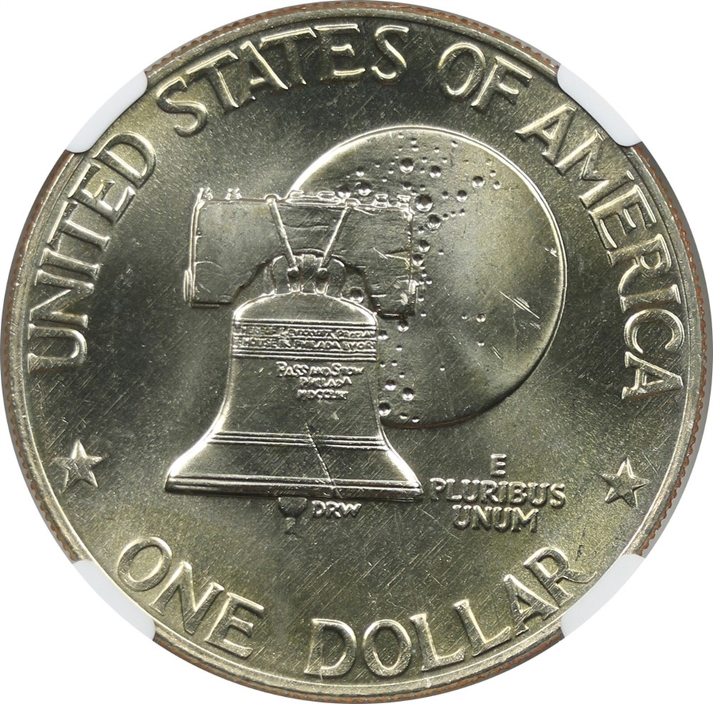 1976-D Type 2 $1 NGC MS 65 Eisenhower IKE Dollar