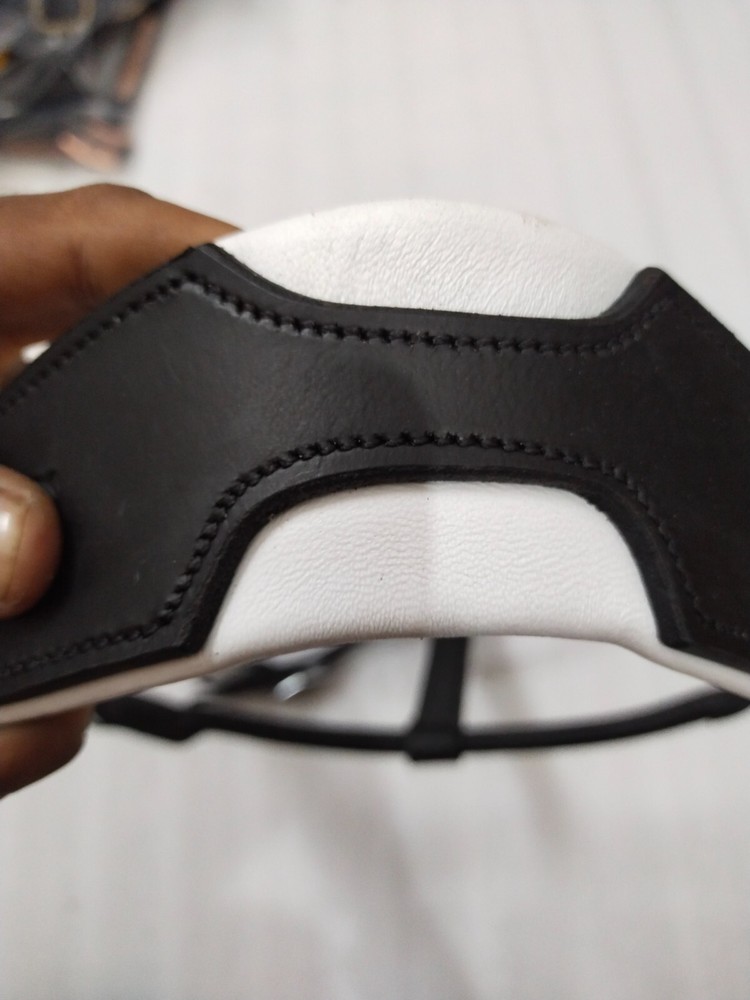 Beautiful Designer Halter White Crystal & White Padding.