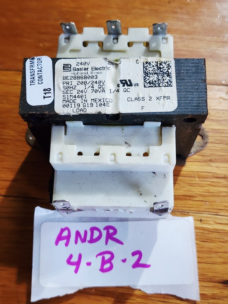 Basler Lennox 51M4401 Transformer