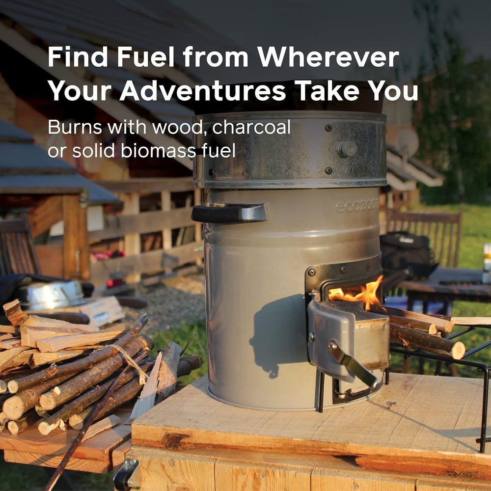 EcoZoom Rocket Stove Wood Charcoal Heavy