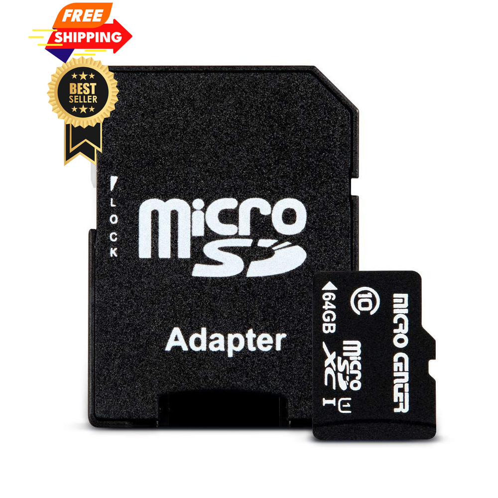 INLAND Micro Center 64GB Class 10 MicroSDXC - 2 pack, - 2 pack