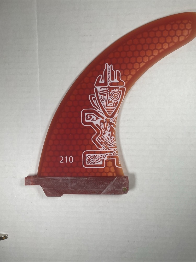 Starboard SUP Hexcel 210 8” Polyester Red Fin Paddle Boards Accessories - New