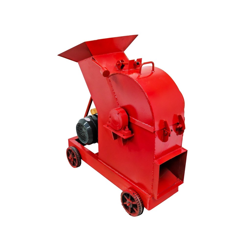220V Hammer Crusher Construction Waste Ore Coal Limestone Crushing Machine 4000W