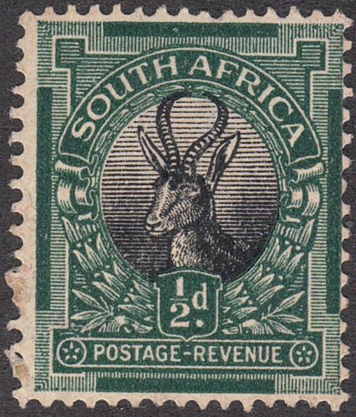 1933-54 South Africa - SC# 45a - Springbok - Wildlife - M-H