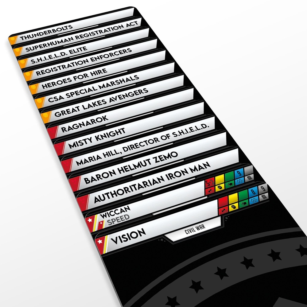 Civil War Divider Set - Marvel Legendary