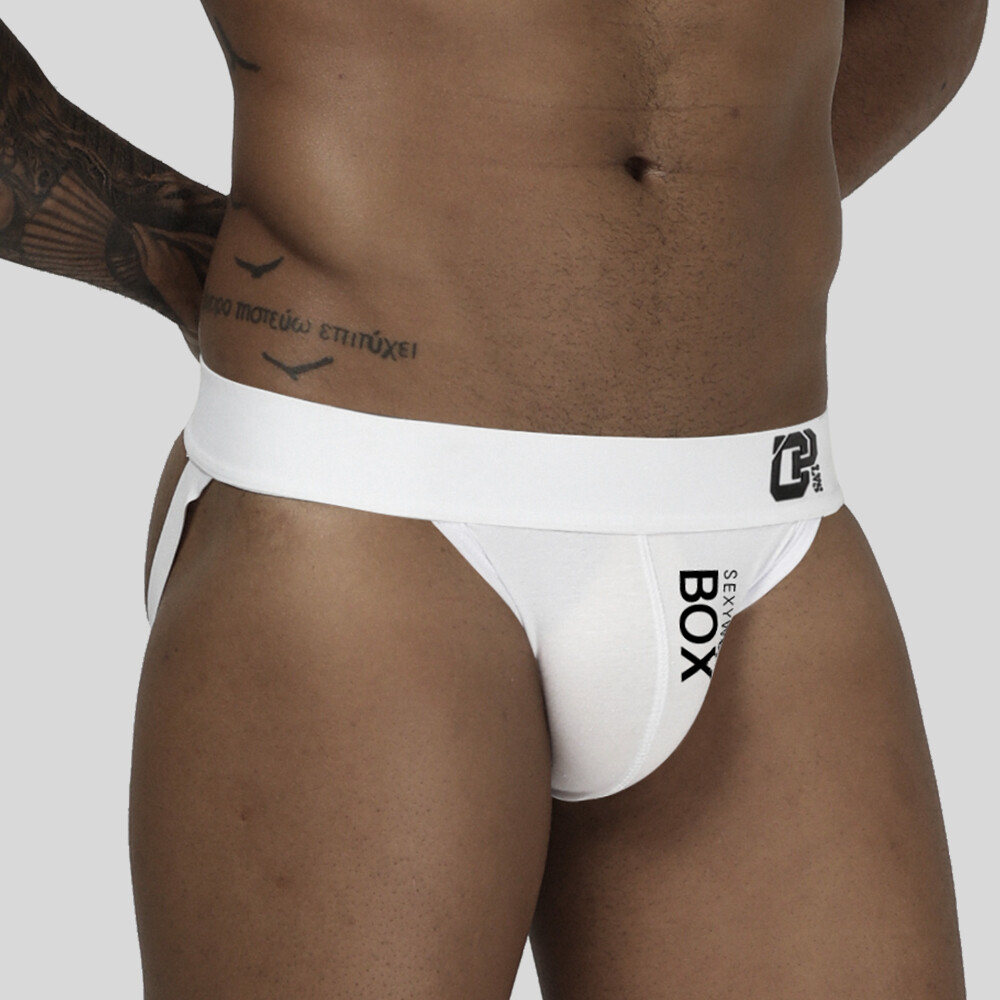 2 Pack Mens Jockstrap Athletic Supporter Underwear Pouch Backless Jock Strap