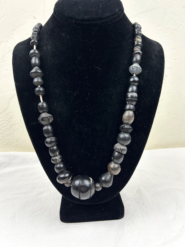 Ancient Indus Valley Spindle Whorl Bead Necklace