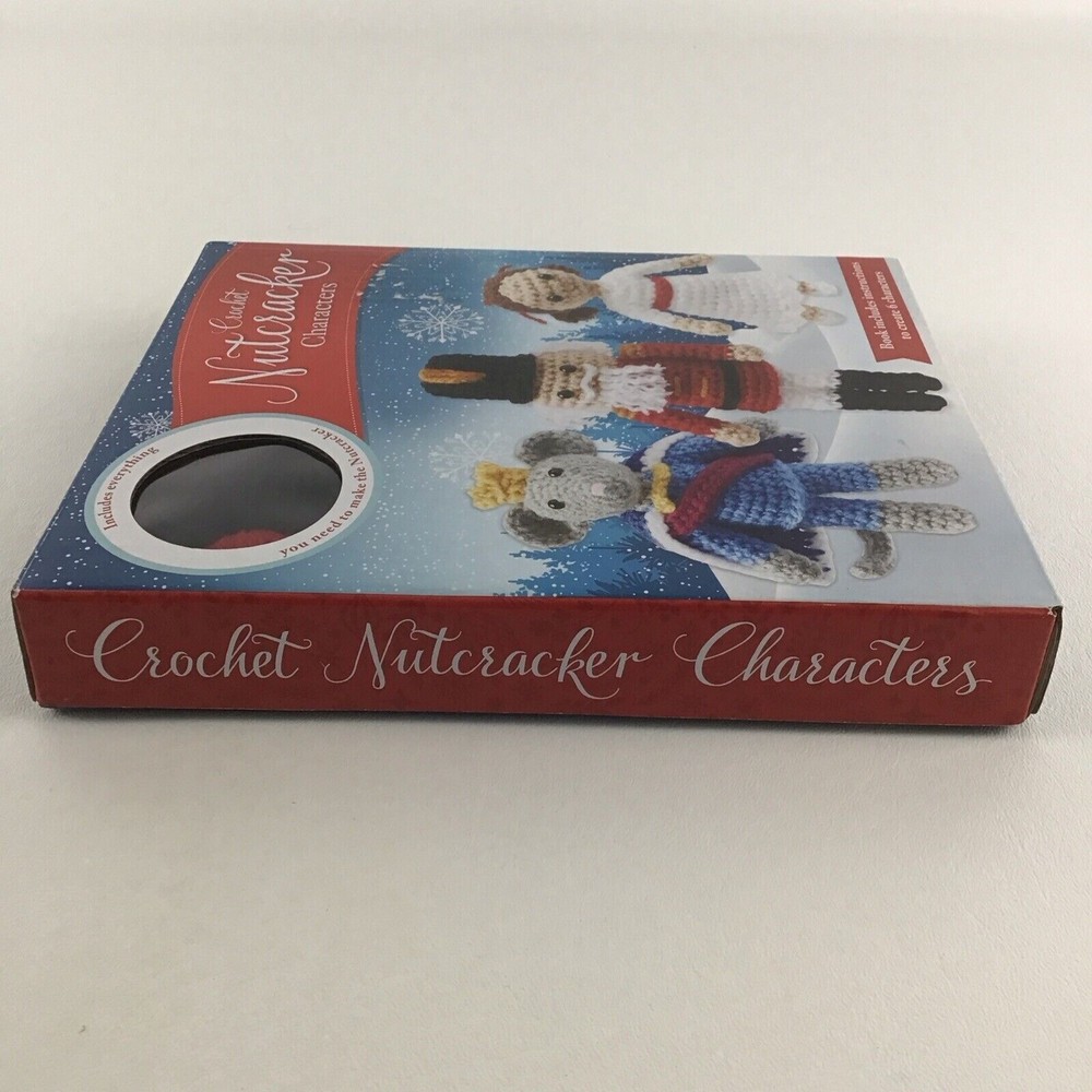 Thunder Bay Crochet Nutcracker Characters Patterns Hook Embroifery Thread New