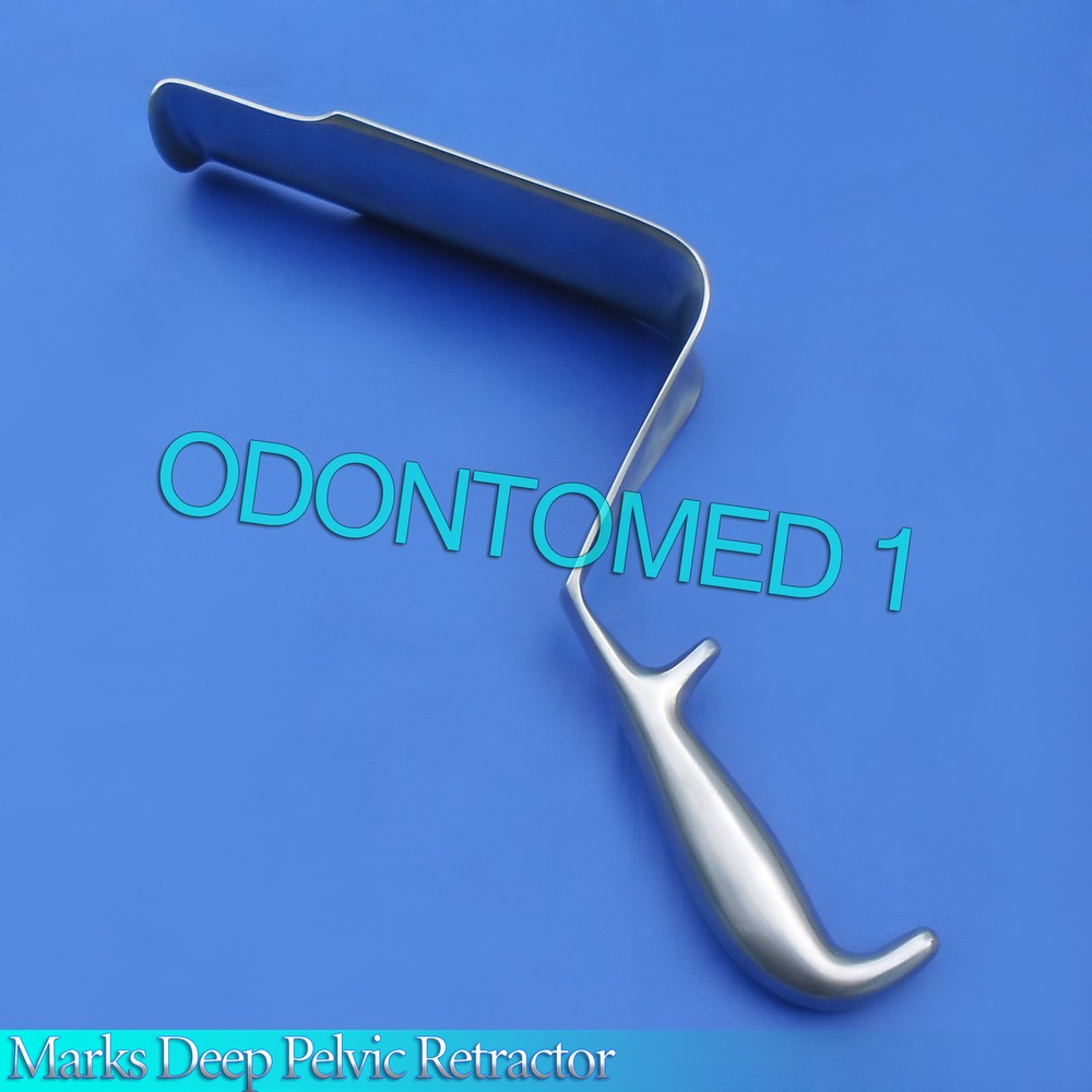 St. Marks Deep Pelvic Retractor 5" With Lip Small